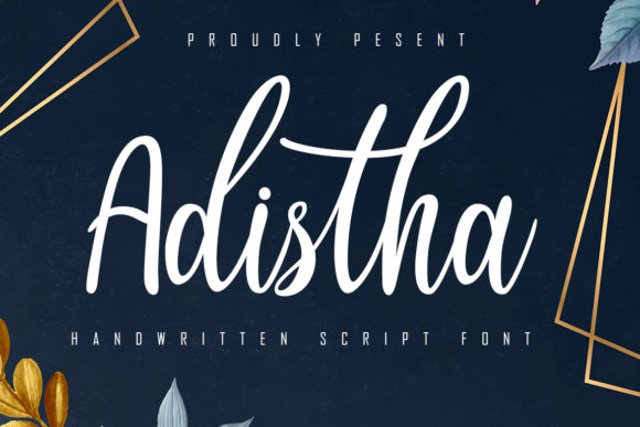 Adistha Typeface for Elegant Campaigns