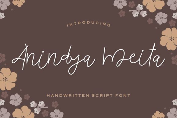 Anindya Meita: A Quirky Handwritten Font for Branding