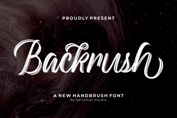 Backrush: A Dynamic Script Font for Web Design