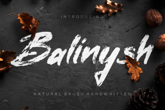Balinysh: The Handwritten Font That Elevates Branding