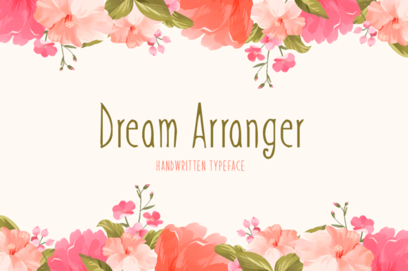 Dream Arranger Font for Editorial Design