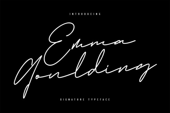 Emma Goulding: A Handwritten Font for Elegant Branding