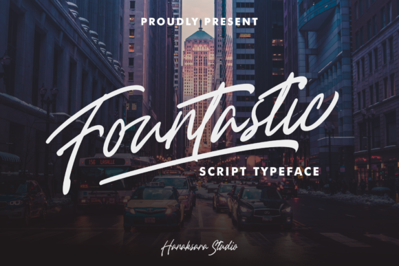 Fountastic: A Handwritten Font for Makers