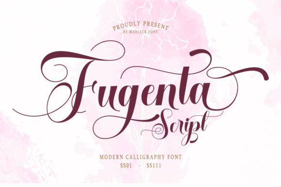 Fugenta Font Review: Elegant Script for Designers