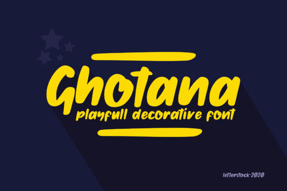 Ghotana: The Bold Handwritten Font for Branding