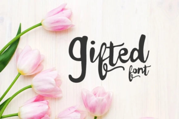 Gifted: A Soft Handwritten Font for Crafters
