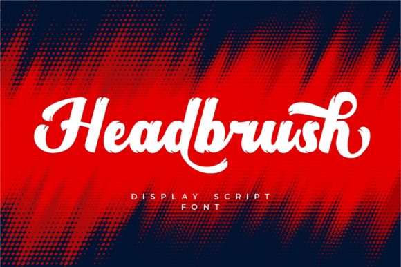 Headbrush: A Timeless Script Handwritten Font