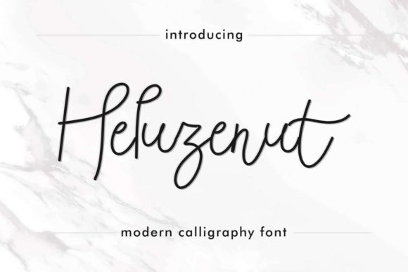 Heluzenut Font: Elevate Your Brand Identity