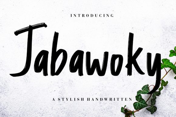 Jabawoky: The Script Handwritten Font for Modern Brands
