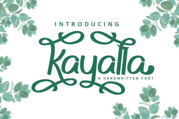 Kayalla: The Sweet Handwritten Font for Brands