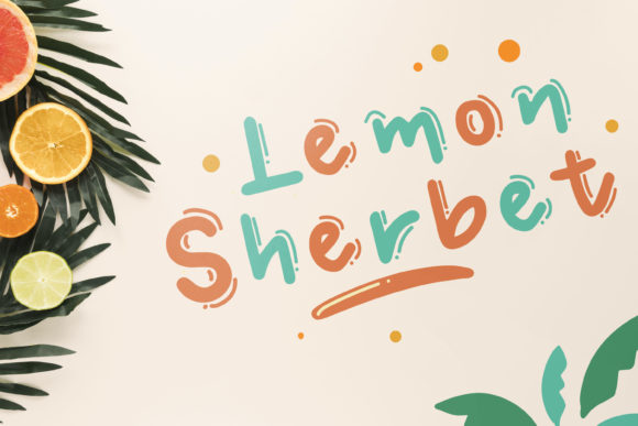Lemon Sherbet: A Playful Script Handwritten Font for Makers