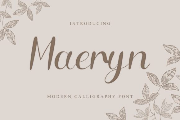 Maeryn Font: Elevate Your Digital Branding