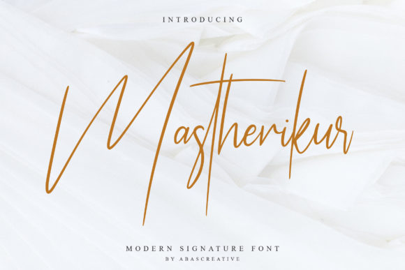 Mastherikur: The Modern Handwritten Typeface for Marketers