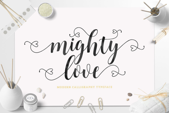 Mighty Love: An Elegant Handwritten Font for Branding