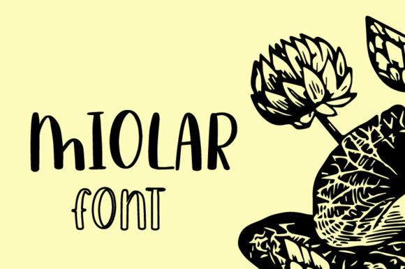 Miolar Font Review: A Quirky Handwritten Typeface for Modern Brands