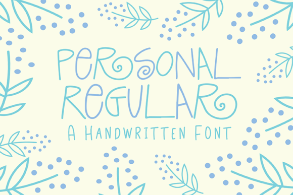 Personal Regular Typeface for Friendly Branding