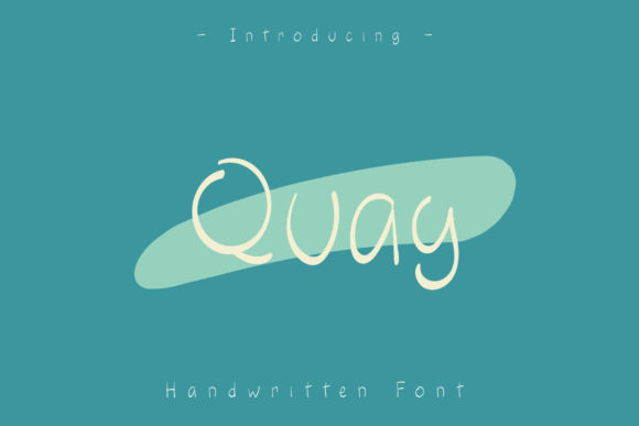 Quay Typeface for Modern Web Design