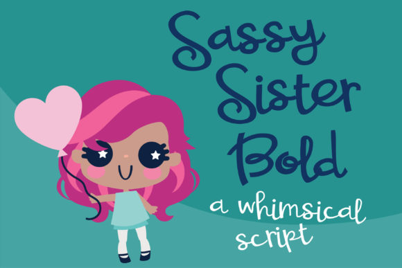 Sassy Sister: A Romantic Handwritten Font for Branding