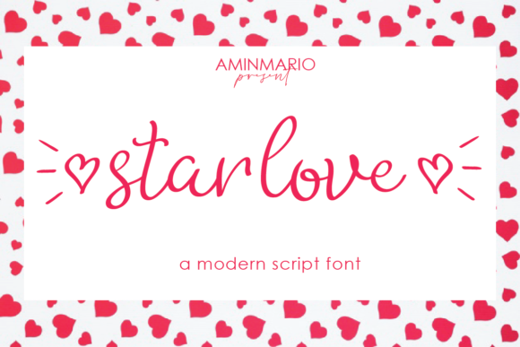 Star Love Font: A Romantic Script for Editorial Design