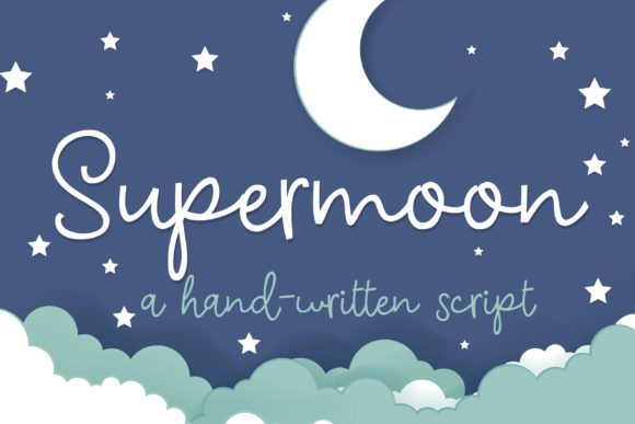 Supermoon: A Handwritten Font for Editorial Design