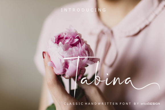 Tabina: The Perfect Script Handwritten Font for Crafters