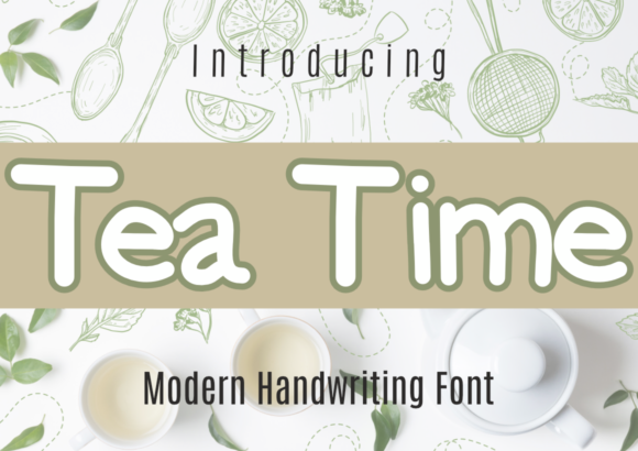 Tea Time Font: A Maker’s Review for Handmade Brands