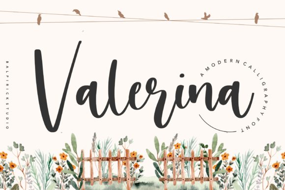 Valerina Font: Elevating Web Design with Script Handwritten Elegance