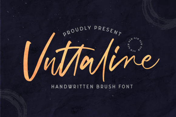 Vuttaline: A Premium Script Handwritten Font for Editorial Design