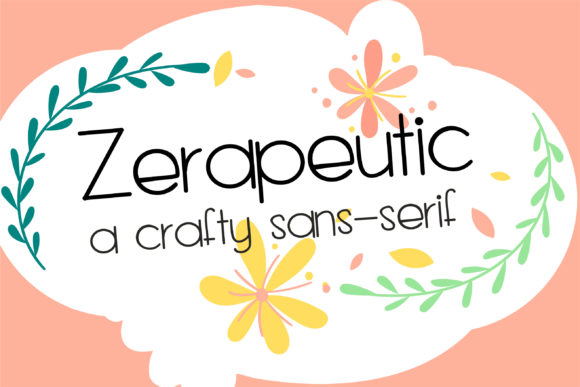ZP Zerapeutic: A Hand-Crafted Script Typeface for Editorial Design
